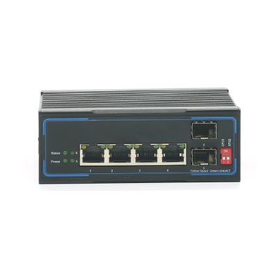 Βιομηχανικός διοικούμενος Ethernet διακόπτης 8x10/100/1000base-τ 2x1000base-Χ SFP+