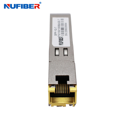 Gigabit Copper RJ45 SFP Module Transceiver 10/100/1000Mbps UTP Cable Copper 100m συμβατό με το Cisco