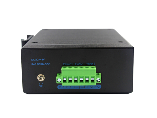 OEM Industrial 10/100/1000Mbps 8 RJ45 θύρες μετατροπέας Gigabit 8 UTP θύρες Ethernet Switch Διπλή παροχή ρεύματος