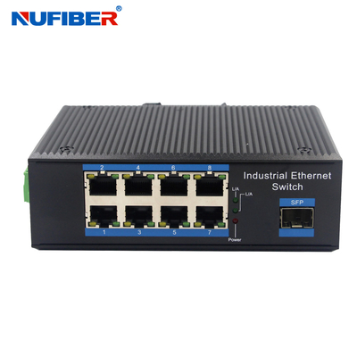 Κράμα αργιλίου 8 διακόπτης σημείου εισόδου Ethernet λιμένων για το σύστημα ασφαλείας