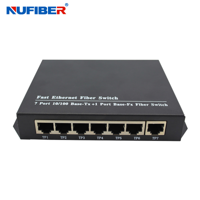 Πρότυπα ταχύτητας IEEE802.3u διακοπτών 100Mbps Ethernet λιμένων DC5V 1A 7