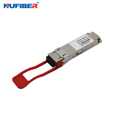 Πομποδέκτης Nufiber 100G QSFP28, διπλός πομποδέκτης κέντρων δεδομένων LC
