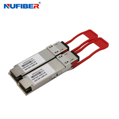 Πομποδέκτης Nufiber 100G QSFP28, διπλός πομποδέκτης κέντρων δεδομένων LC