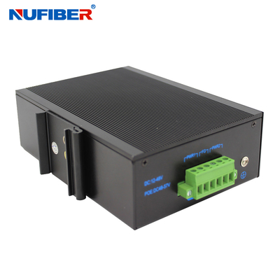 Βιομηχανικός διακόπτης 8 Unmanaged ραγών DIN βιομηχανικός διακόπτης Gigabit Ethernet λιμένων