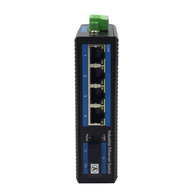 IP40 4 μετατροπέας μέσων ινών Gigabit Ethernet ραγών λιμένων DIN