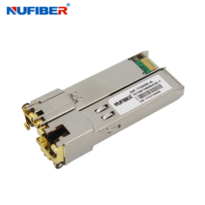 πομποδέκτης χαλκού SFP Gigabit Ethernet 10/100/1000M 1.25G