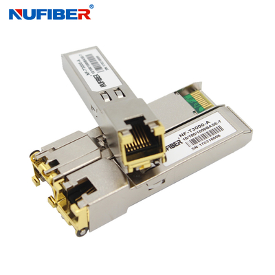 πομποδέκτης χαλκού SFP Gigabit Ethernet 10/100/1000M 1.25G