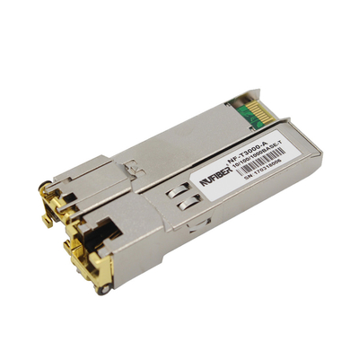 Ηλεκτρική RJ45 SFP Gigabit ενότητα 100m χαλκού 1.25G συμβατό σύστημα με τη Cisco