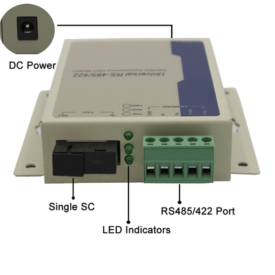 Διπλός συνδετήρας RS485 του ST στο μετατροπέα 20km μέσων ινών για το σύστημα συναγερμών πυρκαγιάς CCTV