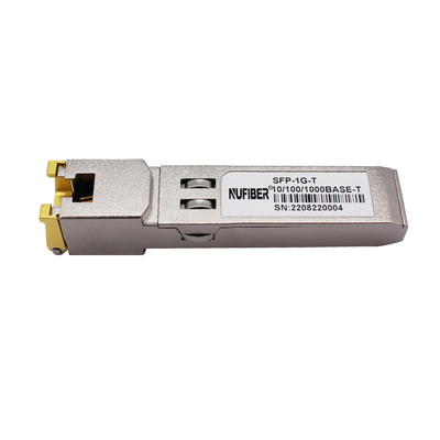 Ενότητα 100m 1000base-τ RJ45 SFP Gigabit Ethernet συμβατό σύστημα με τη Cisco