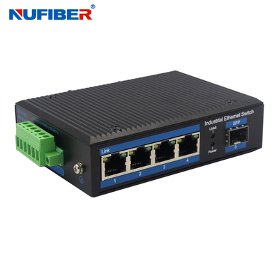 Αυλάκωση 4 SFP περιττές εισαγωγές δύναμης διακοπτών Unmanaged Ethernet λιμένων